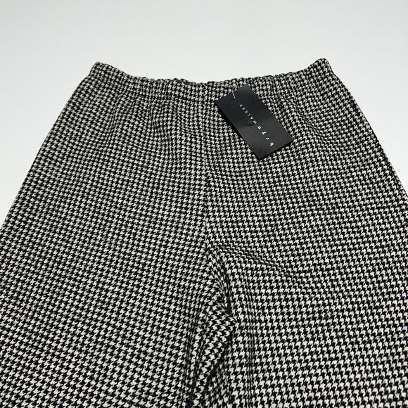 Bryn Walker Cotton Wool Houndstooth Crop Pant Knit Size S Small High Rise NWT - Picture 2 of 12